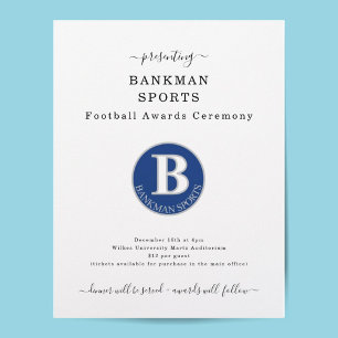 Sport Award Banket Football Softbal Flyer