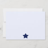 Sport Baby shower/uitnodiging van de Birthday Part Kaart (Achterkant)