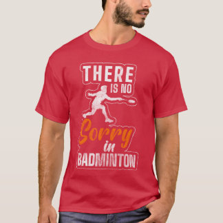 Sport Badminton Racket Badminton Spel vriend vrien T-shirt