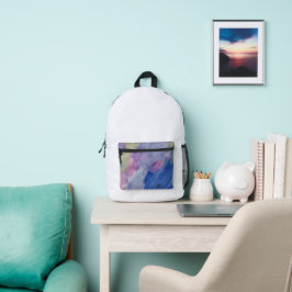 Sport Bag Art Design Bedrukte Rugzak
