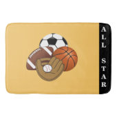 Sport Balls Bath Mat (Voorkant)