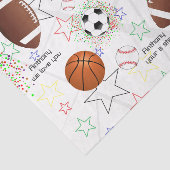 Sport Balls met sterren - Tissue Paper HAMbWG Tissuepapier (Detail)