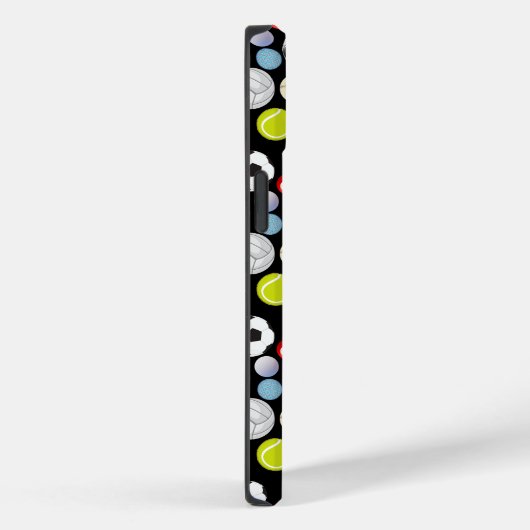 Sport Balls Pattern Case-Mate iPhone Case (Achterkant / Rechts)