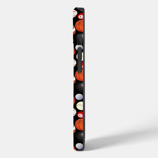 Sport Balls Pattern Case-Mate iPhone Case (Achterkant / Links)