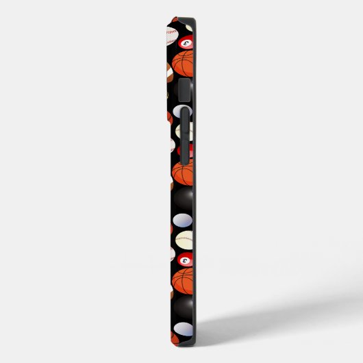 Sport Balls Pattern Case-Mate iPhone Case (Achterkant / Links)