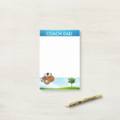 Sport Balls Post-it® notes (Op bureau)