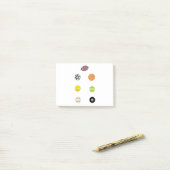 Sport Balls Post-it® Notes (Op bureau)
