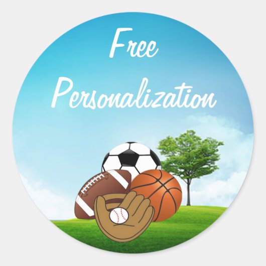 Sport Balls Sticker Pack (Voorkant)
