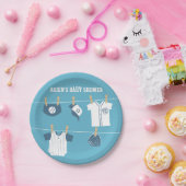 Sport Baseball Baby shower Papieren Bordje (Feest)