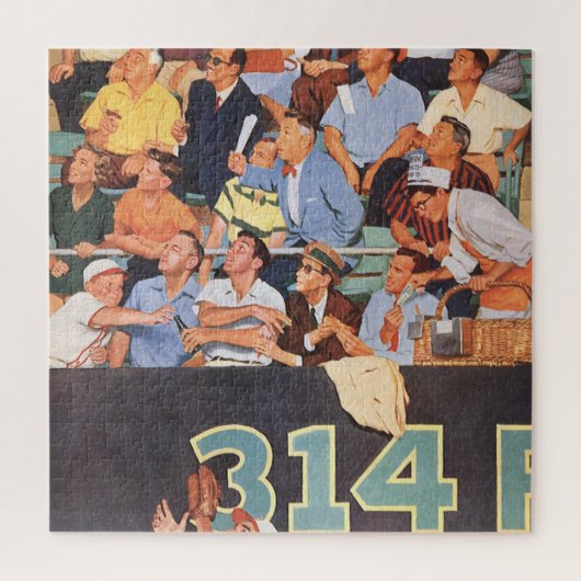  sport Baseball Fans at a Game Legpuzzel (Verticaal)