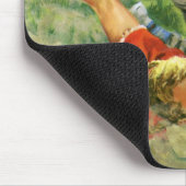  sport Baseball, kinderploegen spelen Muismat (Hoek)