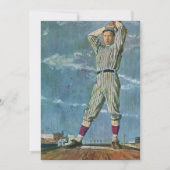  sport Baseball, Pitcher in honkbalspel (Voorkant)