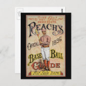  sport Baseball, Reach's Guide Hoesje Art Briefkaart (Voorkant / Achterkant)