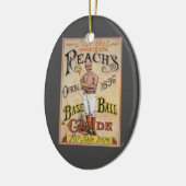  sport Baseball, Reach's Guide Hoesje Art C Keramisch Ornament (Links)