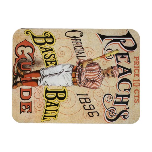 sport Baseball, Reach's Guide Hoesje Art Magneet (Horizontaal)