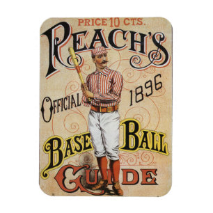  sport Baseball, Reach's Guide Hoesje Art Magneet