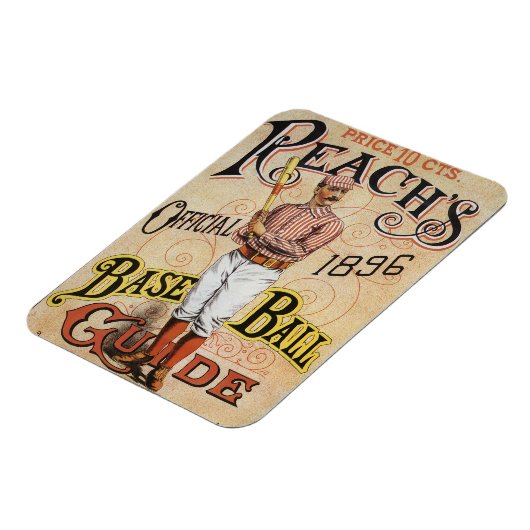  sport Baseball, Reach's Guide Hoesje Art Magneet (Linkerzijde)