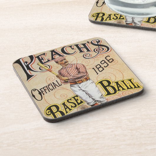  sport Baseball, Reach's Guide Hoesje Art Onderzetter (Linkerzijde)