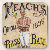  sport Baseball, Reach's Guide Hoesje Art Onderzetter (Voorkant)