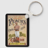  sport Baseball, Reach's Guide Hoesje Art Sleutelhanger (Achterkant)