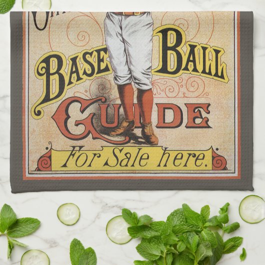  sport Baseball, Reach's Guide Hoesje Art Theedoek (Gevouwen)