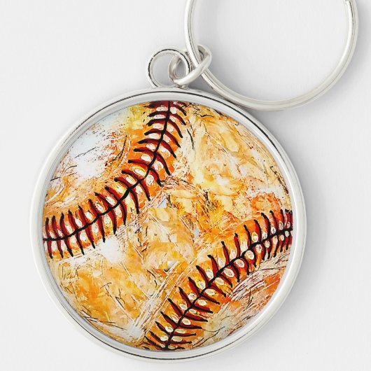  sport baseball sleutelhanger (Voorkant)