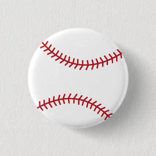 Sport Baseball/Softball Ronde Button 3,2 Cm (Voorkant)