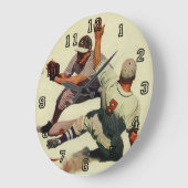  sport Baseball, speler die in huis glijdt Grote Klok (Hoek)