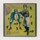  sport Baseball-spelers op het Homespel Legpuzzel (Verticaal)