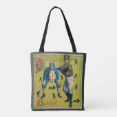  sport Baseball-spelers op het Homespel Tote Bag (Achterkant)
