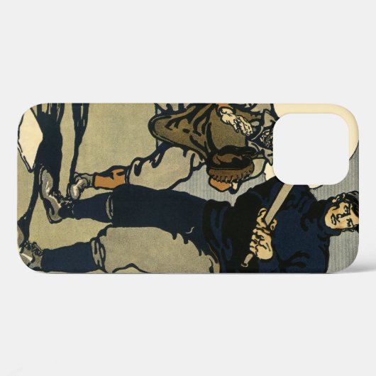 sport Baseball-spelers, stijlvolle kunst Case-Mate iPhone Case (Achterkant (horizontaal))