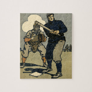  sport Baseball-spelers, stijlvolle kunst Legpuzzel