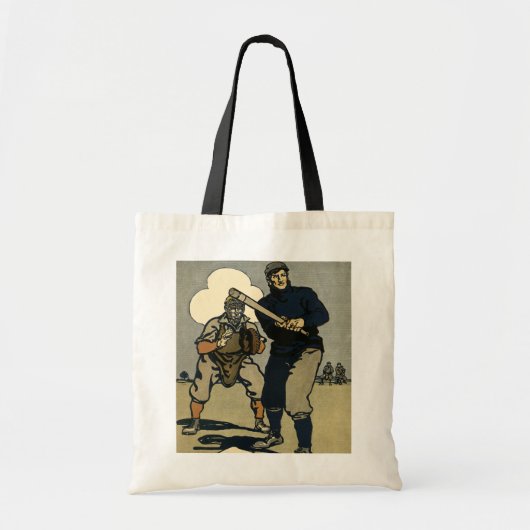  sport Baseball-spelers, stijlvolle kunst Tote Bag (Voorkant)
