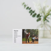 Sport - Baseball - Strike 1 1921 Visitekaartje (Staand voorkant)