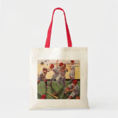  sport Baseball Team, jongens Roughhousing Tote Bag (Voorkant)