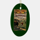  sport Baseball Three Chums Magazine Hoesje Keramisch Ornament (Rechts)