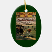  sport Baseball Three Chums Magazine Hoesje Keramisch Ornament (Achterkant)