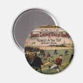  sport Baseball Three Chums Magazine Hoesje Magneet (Voorkant / Achterkant)