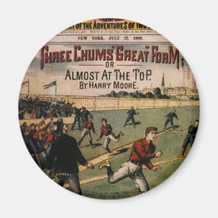  sport Baseball Three Chums Magazine Hoesje Magneet