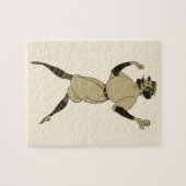  sport Baseball, Victoriaans honkbalspeler Legpuzzel (Horizontaal)