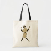  sport Baseball, Victoriaans honkbalspeler Tote Bag (Voorkant)
