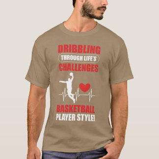 Sport Basketbal Basketballspeler vriend vriend T-shirt
