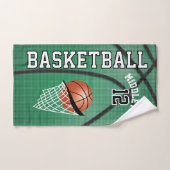 Sport 🏀 Basketbal - Groen / Aanpassen Bad Handdoek (Handdoek)