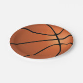 Sport Basketball Birthday Party Papieren Bordje (Gekanteld)