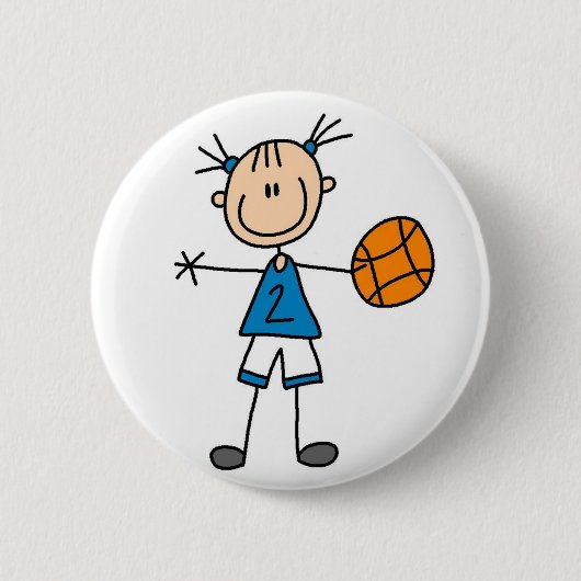Sport Basketball Button (Voorkant)