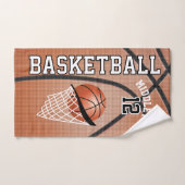 Sport 🏀 Basketball | DIY-tekst Handdoek (Handdoek)