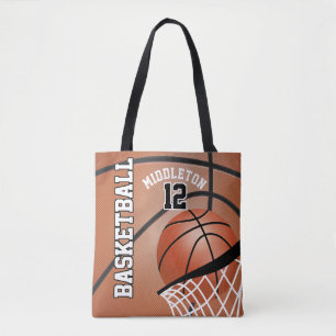 Sport Basketball   DIY-tekst Tote Bag