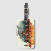  sport Basketball-spel, Basketball-spelers Bagagelabel (Voorkant (verticaal))