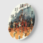  sport Basketball-spel, Basketball-spelers Grote Klok (Hoek)