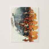  sport Basketball-spel, Basketball-spelers Legpuzzel (Verticaal)